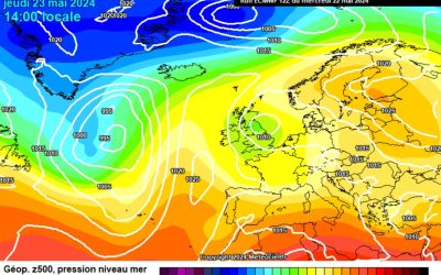 Previsione per giovedì 23 maggio