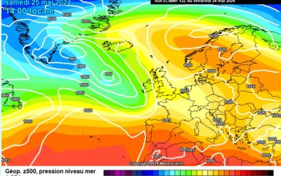 Previsione per sabato 25 maggio