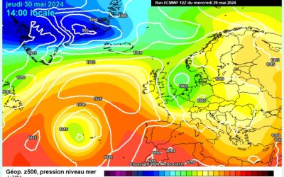 Previsione per giovedì 30 maggio