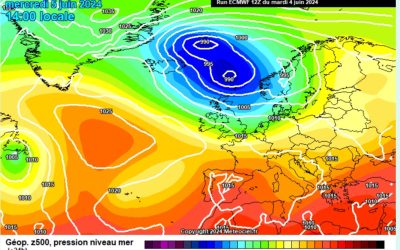 Previsione per mercoledì 5 giugno