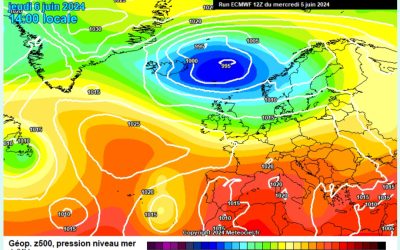 Previsione per giovedì 6 giugno