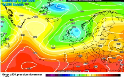 Previsione per domenica 16 giugno
