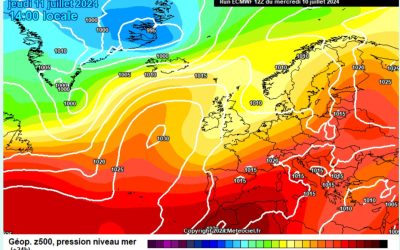 Previsione per giovedì 11 luglio