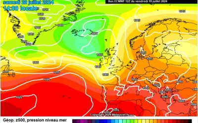 Previsione per sabato 20 luglio
