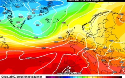 Previsione per mercoledì 24 luglio