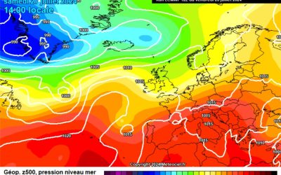 Previsione per sabato 27 luglio