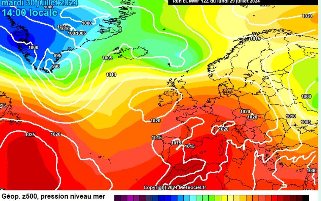 Previsione per martedì 30 luglio