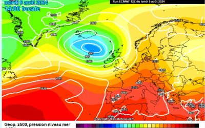 Previsione per martedì 6 agosto