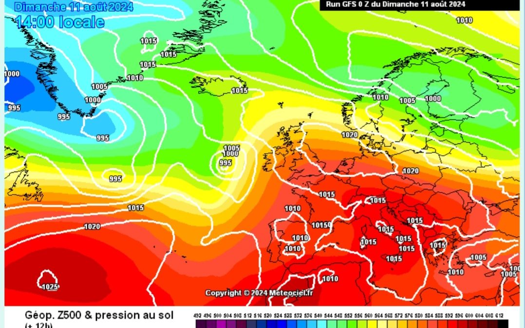 Previsione per domenica 11 agosto