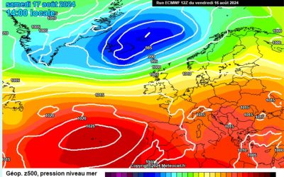Previsione per sabato 17 agosto