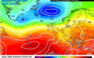 Previsione per domenica 18 agosto
