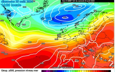 Previsione per domenica 25 agosto