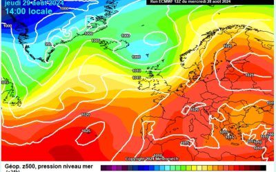 Previsione per giovedì 29 agosto