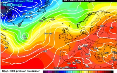 Previsione per venerdì 30 agosto
