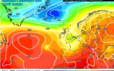 Previsione per domenica 8 settembre