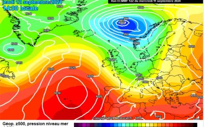 Previsione per giovedì 12 settembre