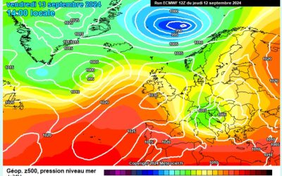 Previsione per venerdì 13 settembre
