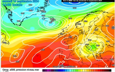 Previsione per sabato 14 settembre