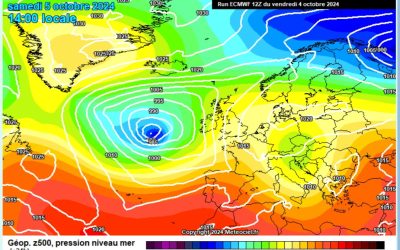 Previsione per sabato 5 ottobre