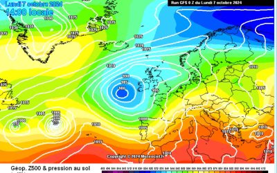 Previsione per lunedì 7 ottobre