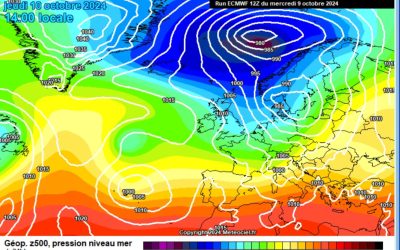 Previsione per giovedì 10 ottobre
