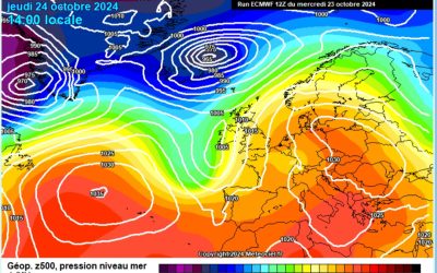 Previsione per giovedì 24 ottobre