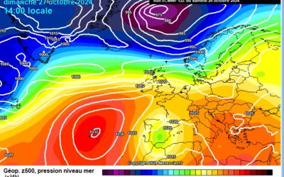 Previsione per domenica 27 ottobre