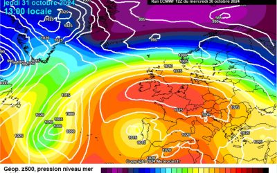 Previsione per giovedì 31 ottobre