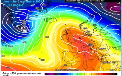 Previsione per domenica 3 novembre