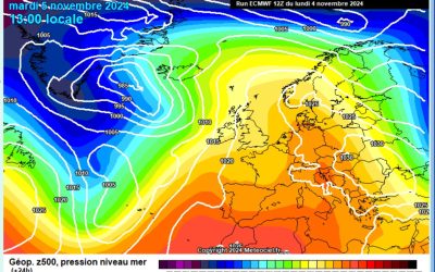 Previsione per martedì 5 novembre