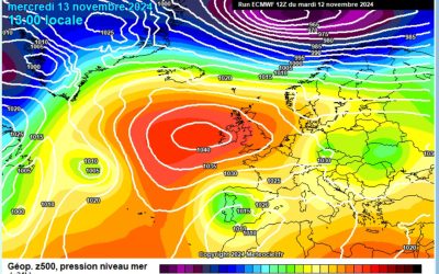 Previsione per mercoledì 13 novembre