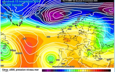 Previsione per venerdì 15 novembre