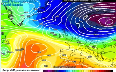 Previsione per lunedì 18 novembre