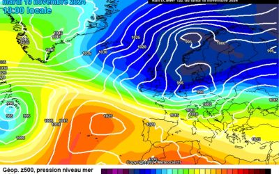 Previsione per martedì 19 novembre