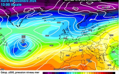 Previsione per martedì 26 novembre