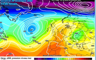 Previsione per venerdì 29 novembre
