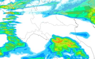 Animazione piogge e nevicate per giovedì 21 Novembre