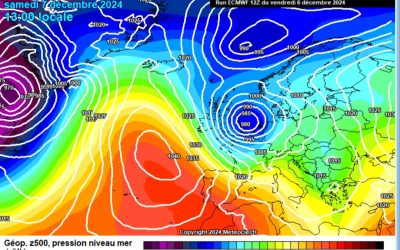Previsione per sabato 7 dicembre