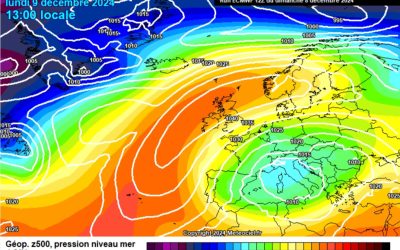 Previsione per lunedì 9 dicembre