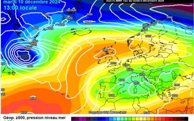 Previsione per martedì 10 dicembre