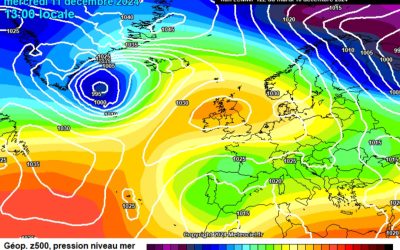 Previsione per mercoledì 11 dicembre