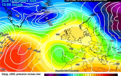 Previsione per giovedì 12 dicembre