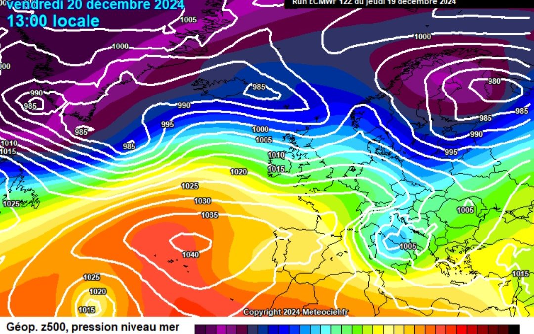 Previsione per venerdì 20 dicembre