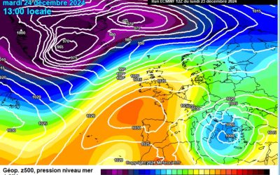 Previsione per martedì 24 dicembre: