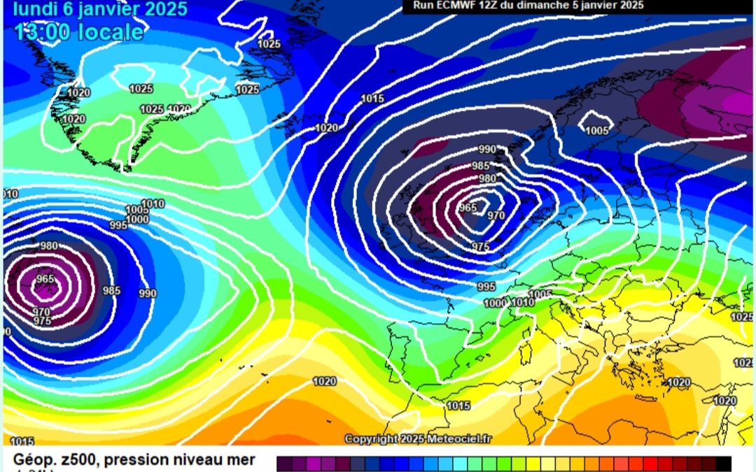 Previsione per lunedì 6 gennaio