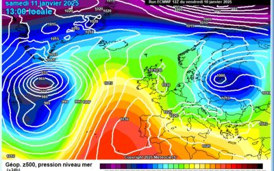 Previsione per sabato 11 gennaio