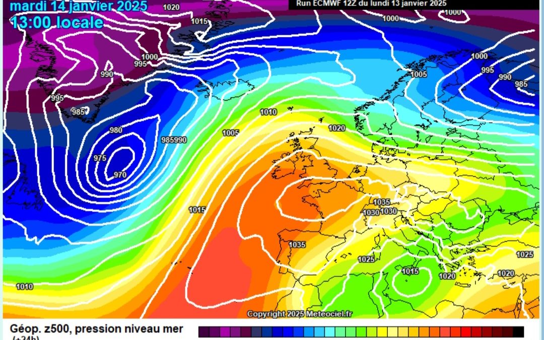 Previsione per martedì 14 gennaio