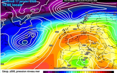 Previsione per venerdì 17 gennaio