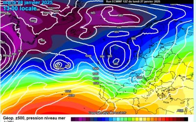 Previsione per martedì 28 gennaio