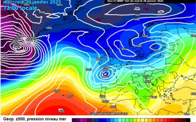 Previsione per mercoledì 29 gennaio
